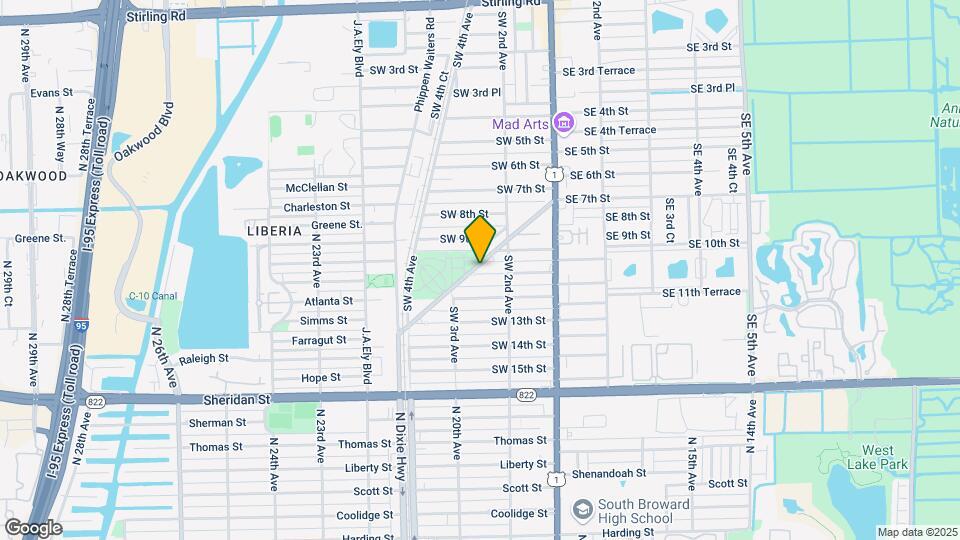 242 SW 11th St Mapa y Detalles de la Ubicación