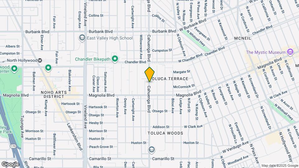 5264 Cahuenga Blvd, Unit 5264 Map and Location Details