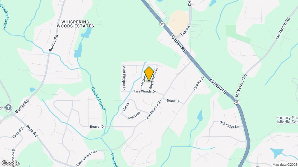 2857 Rhett Butler Dr Map and Location Details