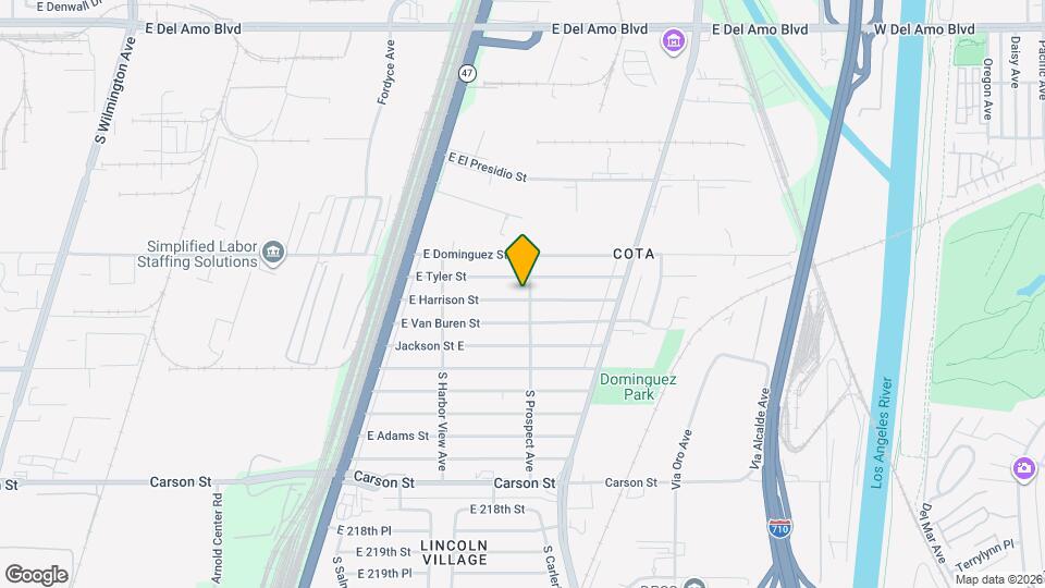 2675 E Harrison St, Unit 2675.5 Map and Location Details