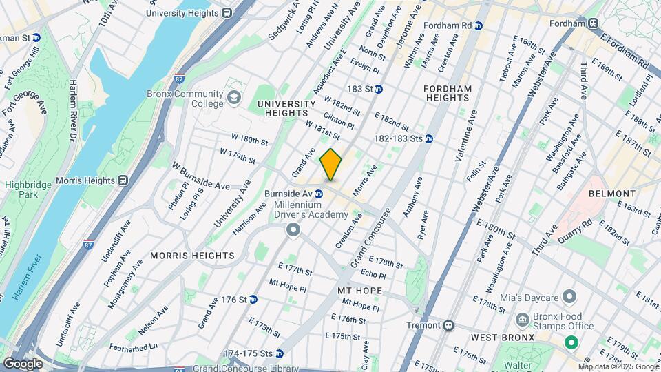 2050 Jerome Ave Mapa y Detalles de la Ubicación