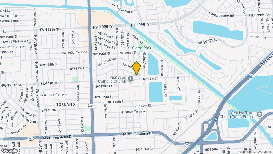 145 NE 191st St Map and Location Details