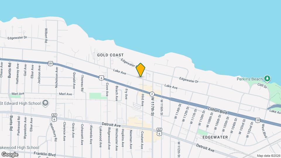 11811 Lake Ave, Unit 1207 Map and Location Details