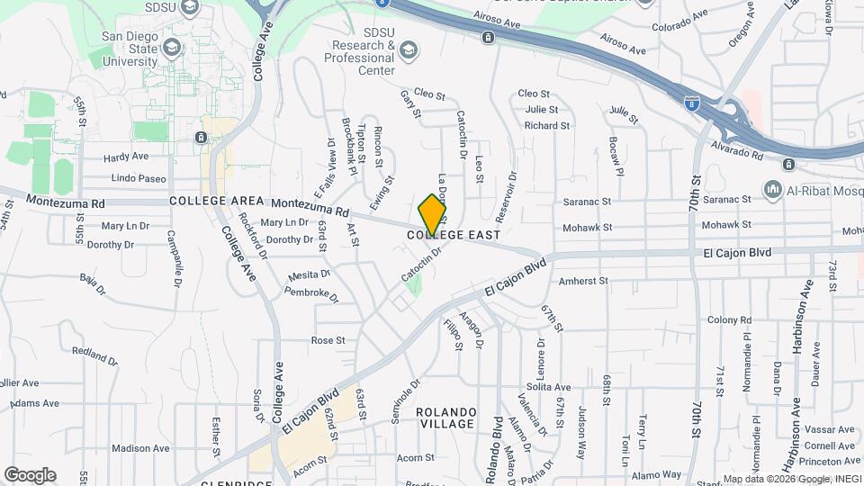 4921 Gary St Map and Location Details