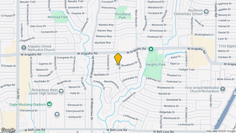 1007 Newberry Dr Map and Location Details