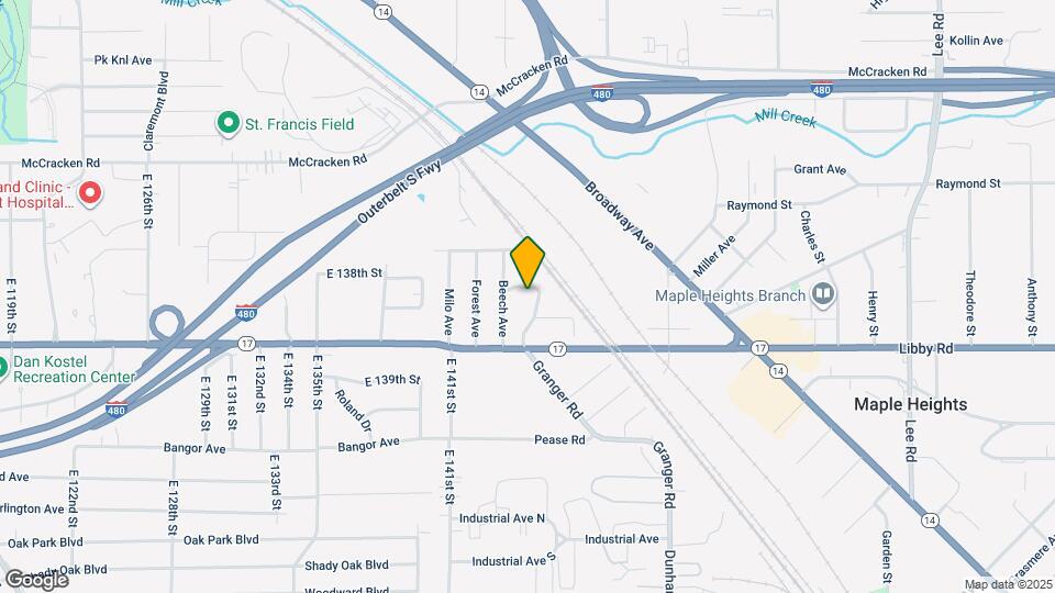 14426 Elm St Map and Location Details