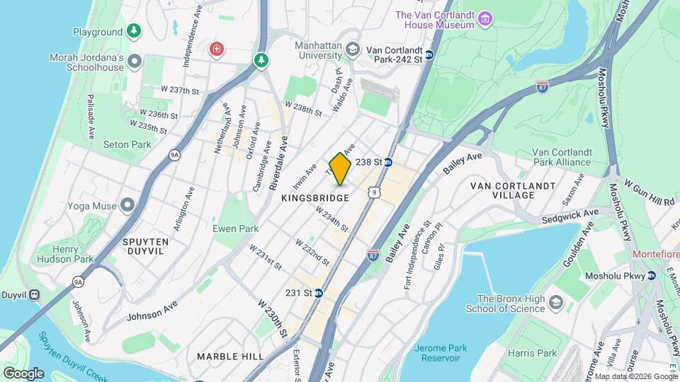 3446 Corlear Ave, Unit #1 Map and Location Details