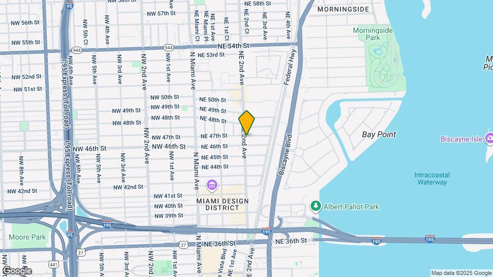 4675 NE 2nd Ave Mapa y Detalles de la Ubicación