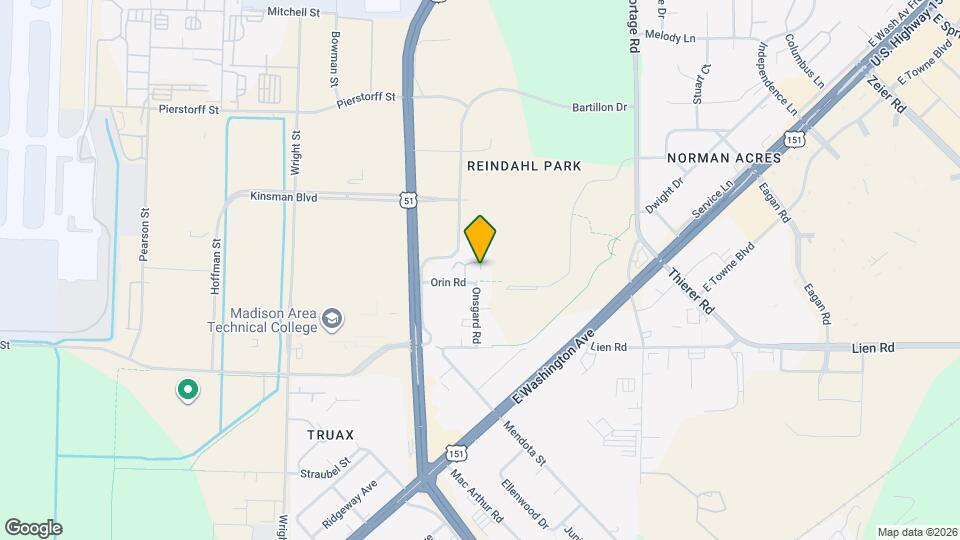 3774 Orin Rd Map and Location Details