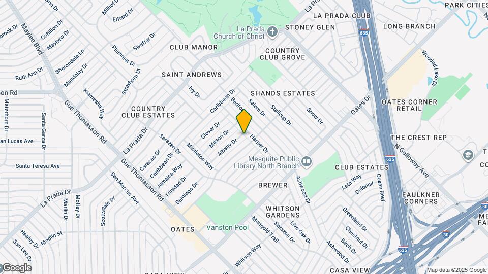 3004 Albany Dr Map and Location Details