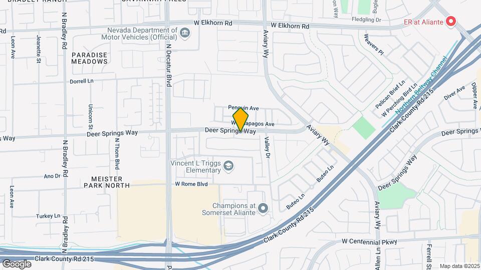 4412 Meadowlark Wing Way Mapa y Detalles de la Ubicación