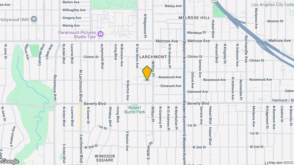 4925 Elmwood Ave Map and Location Details