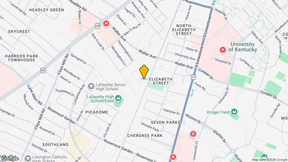 1570 Bluebird Ln Map and Location Details