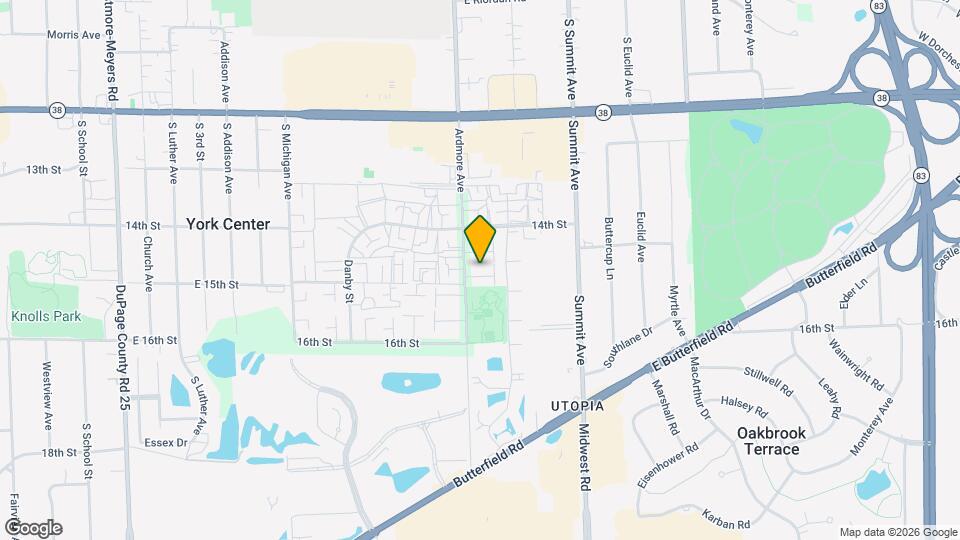 17W764 Lowell Ln Map and Location Details