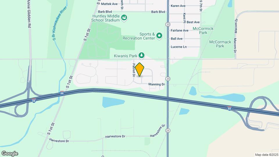 313 Manning Dr Map and Location Details