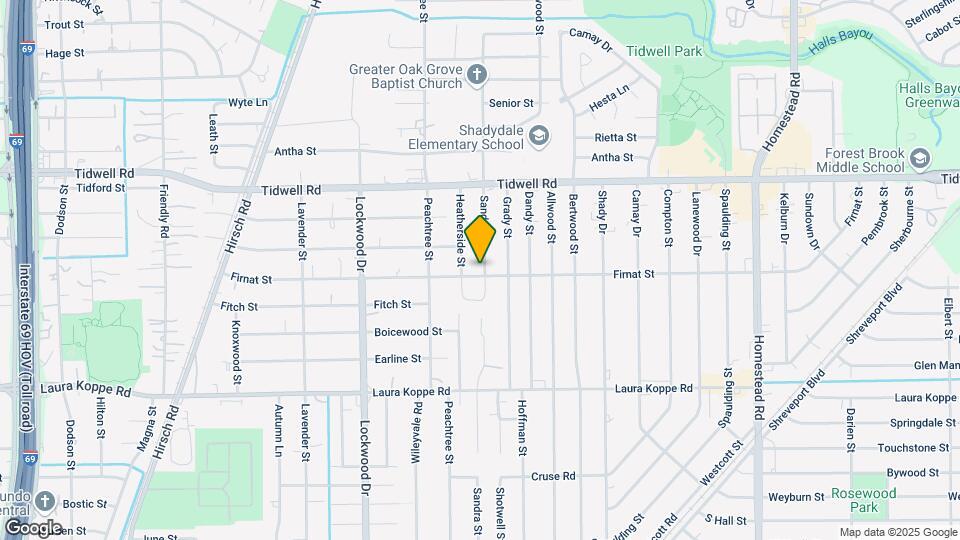 5313 Firnat St Map and Location Details