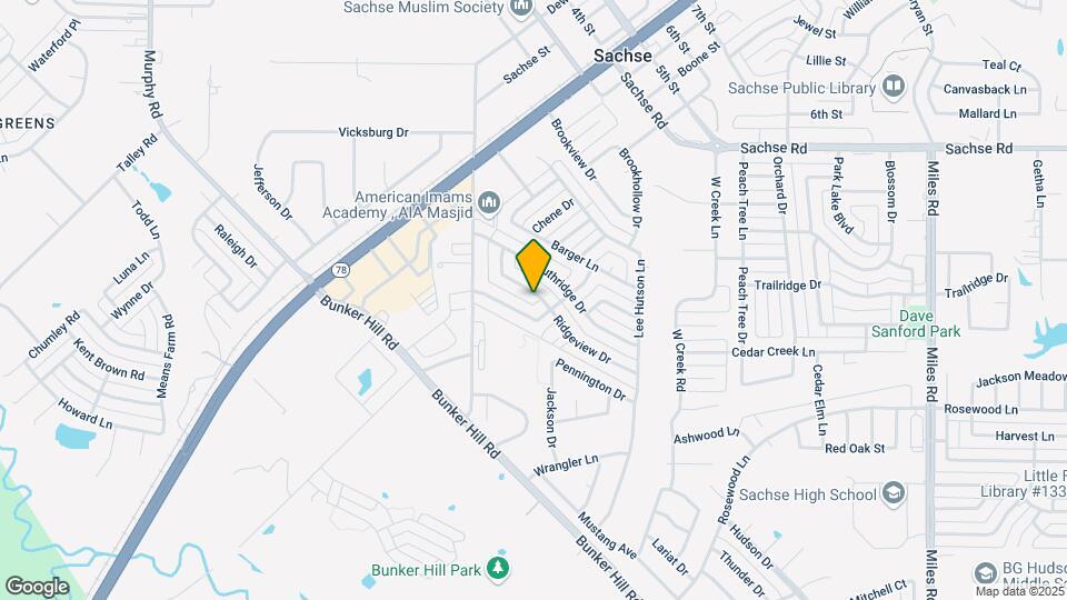 2412 Ridgeview Dr Map and Location Details
