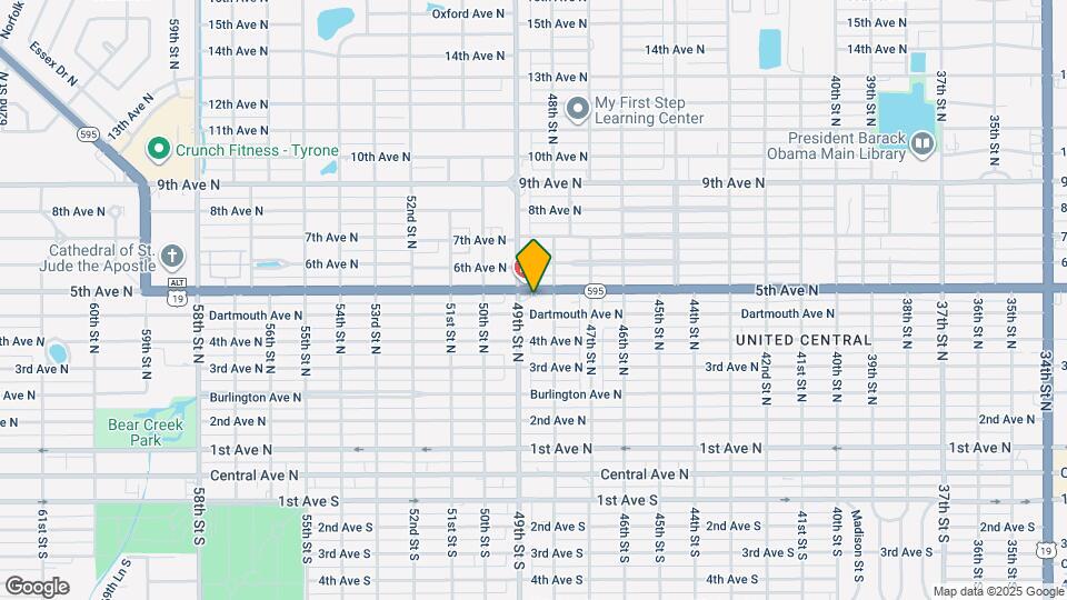 4820 5th Ave N Map and Location Details