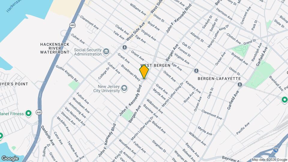 2106 John Fitzgerald Kennedy Blvd, Unit 31 Mapa y Detalles de la Ubicación