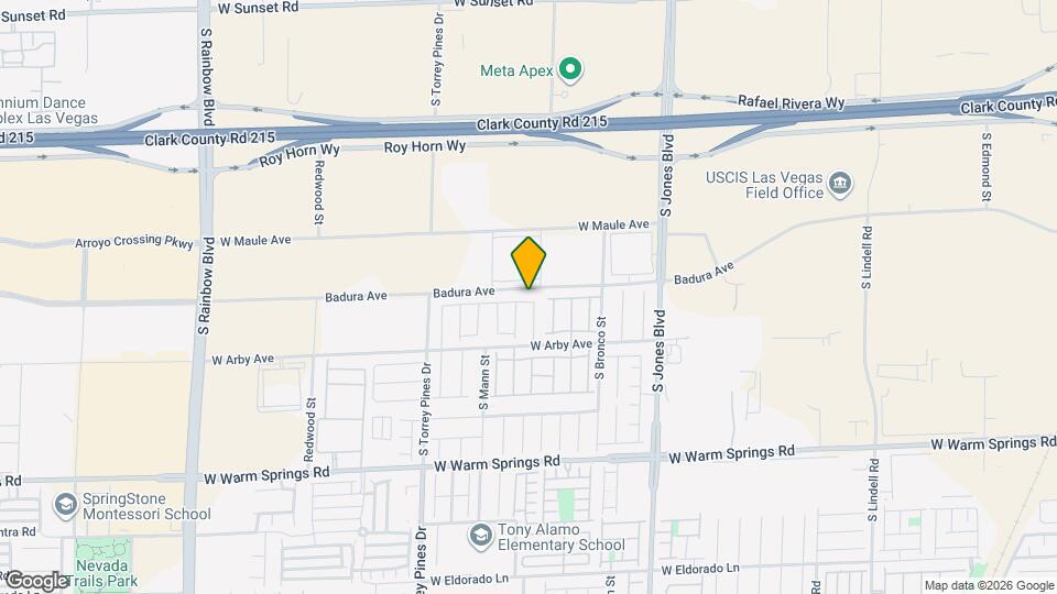 6320 Pear Vly Ln Map and Location Details