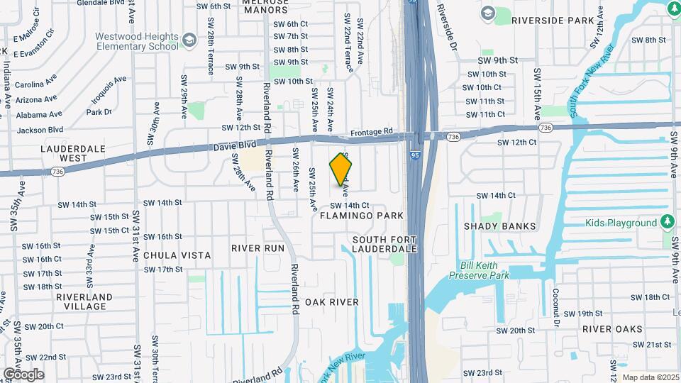 1413 SW 23rd Ave Map and Location Details