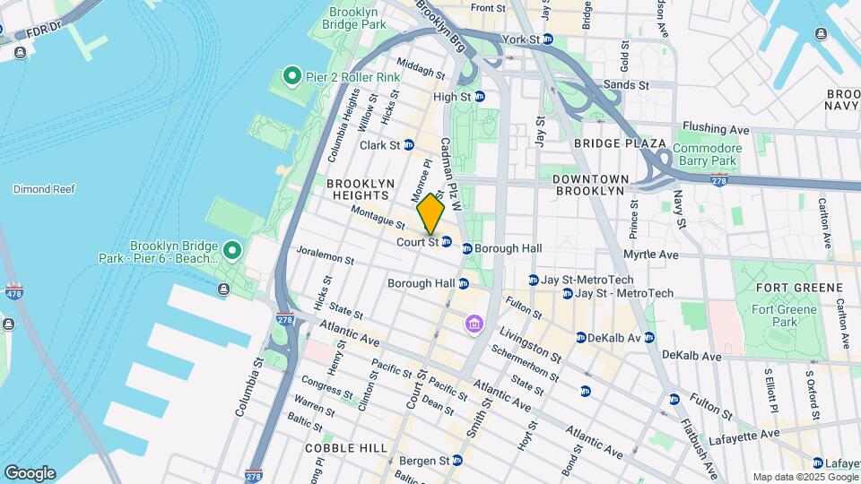 172 MONTAGUE St Mapa y Detalles de la Ubicación