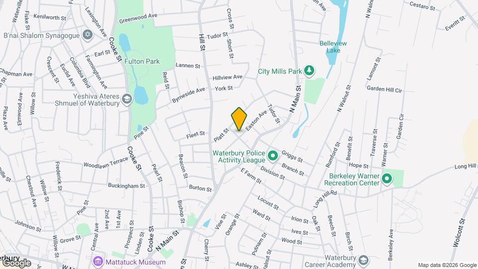 105 Easton Ave, Unit 1 Map and Location Details