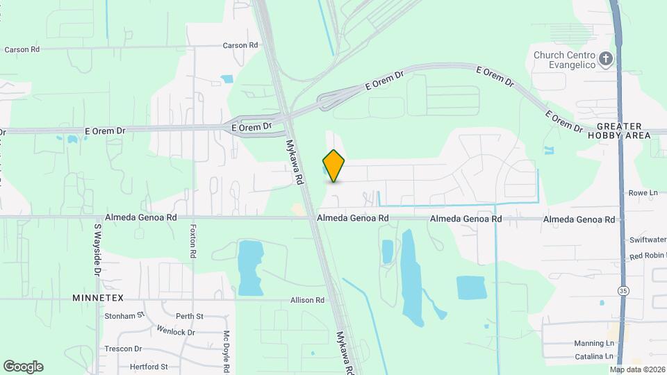 6706 Hobby Wind Ridge Dr Map and Location Details