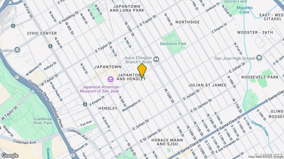 482 N 8th St Map and Location Details