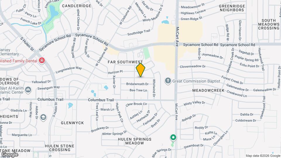 3737 Longmeadow Way Map and Location Details