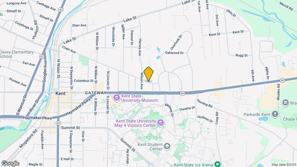 922 Crain Ave Map and Location Details