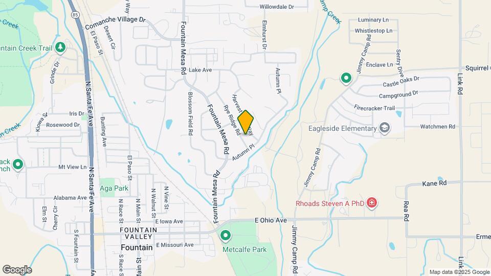 612 Rye Ridge Rd Map and Location Details