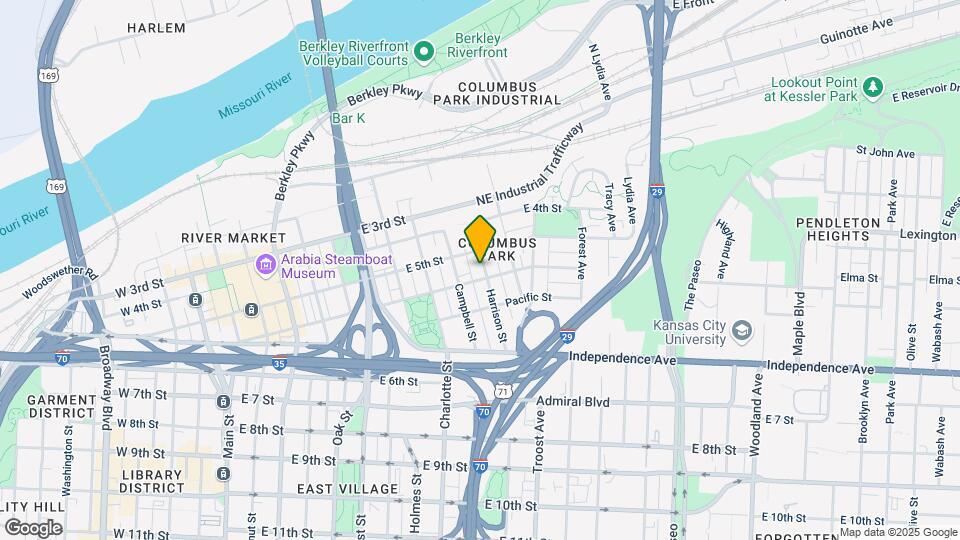 516 Harrison St Mapa y Detalles de la Ubicación