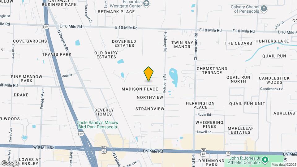 644 Edith Ln Map and Location Details