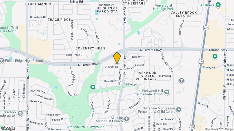 5229 St Croix Ln Map and Location Details
