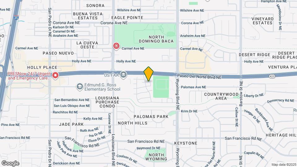 7308 Turtledove Ln NE Mapa y Detalles de la Ubicación