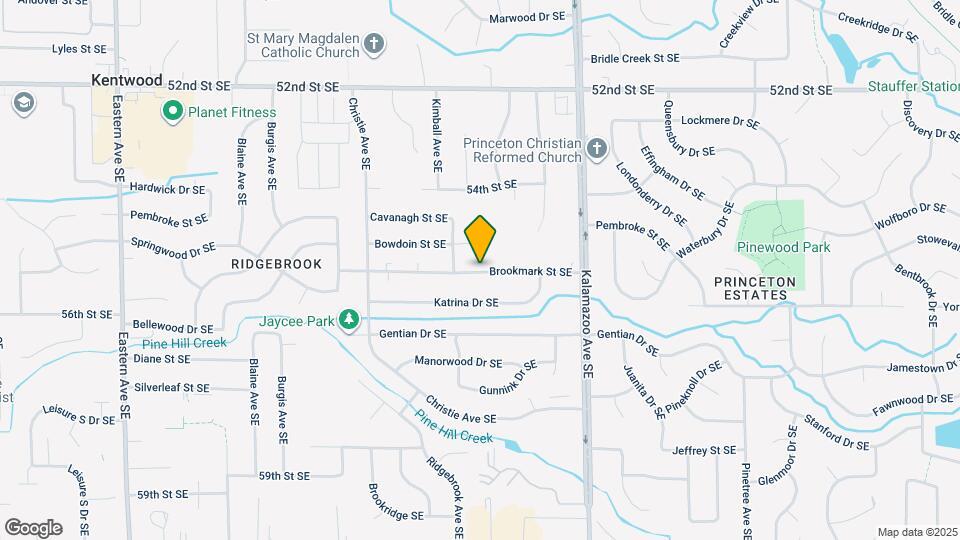 1421 Brookmark St SE Map and Location Details