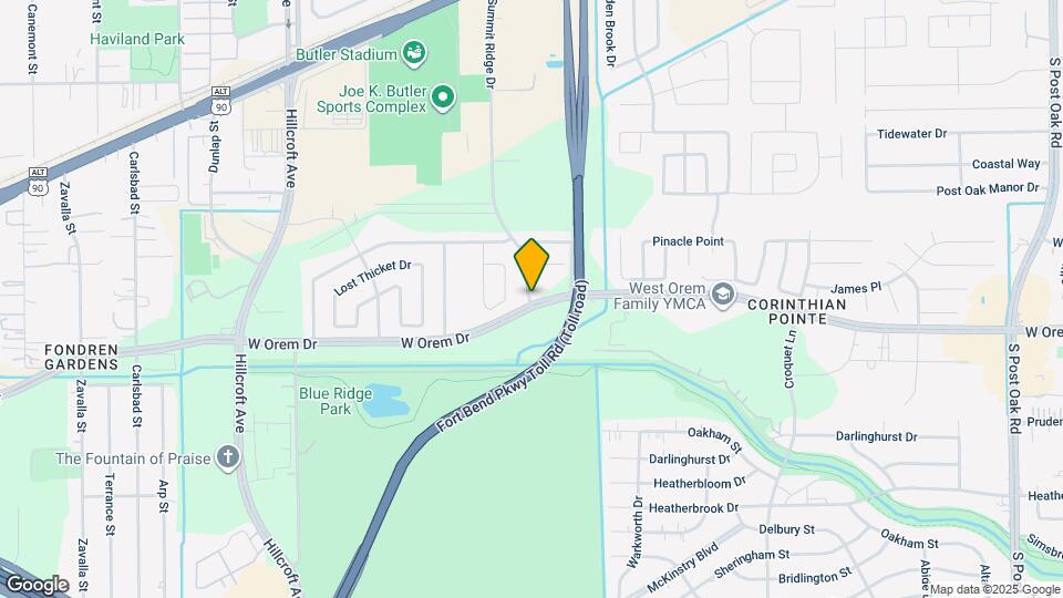 13725 Summit Ridge Dr Map and Location Details