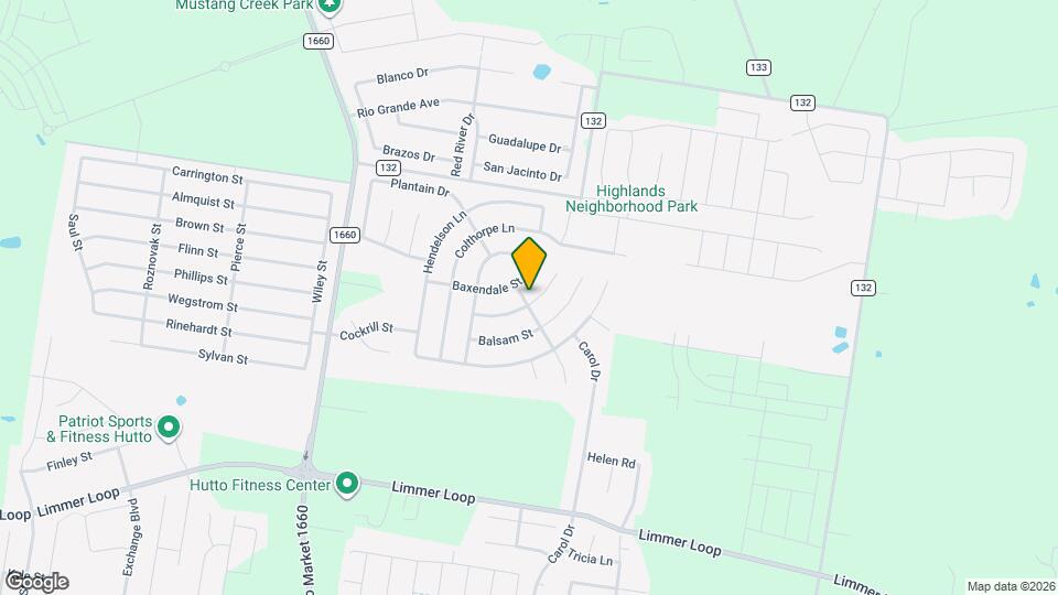 201 Pearland St Map and Location Details