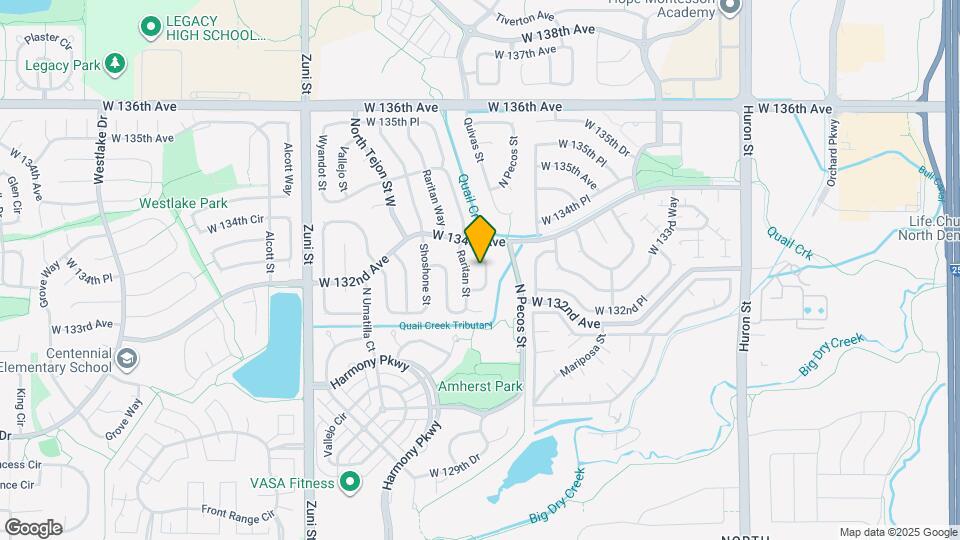 13223 Quivas St Map and Location Details