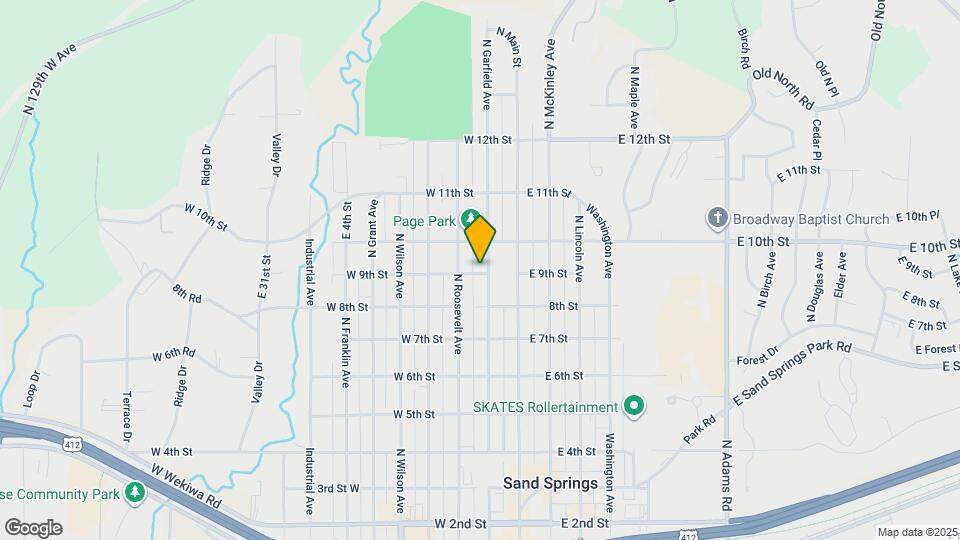 900 N Garfield Ave Map and Location Details
