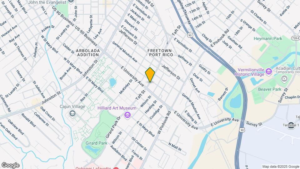 411 W Taft St, Unit Apt. C Mapa y Detalles de la Ubicación