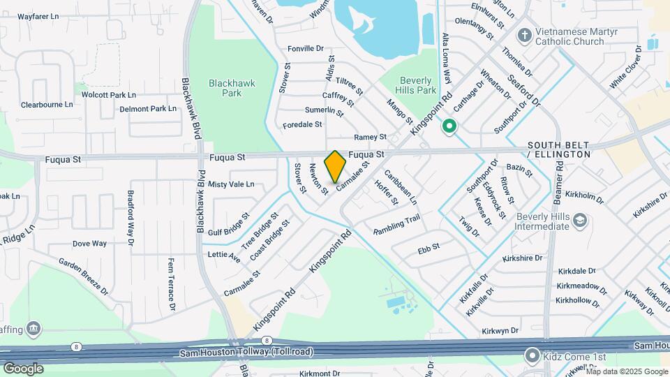 10918 Aldis St Map and Location Details