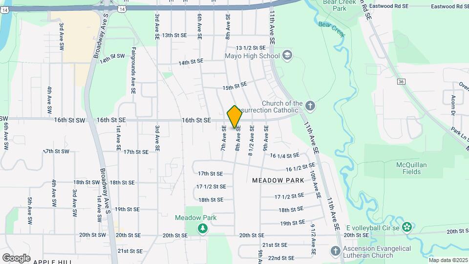 1613 8th Ave SE Map and Location Details