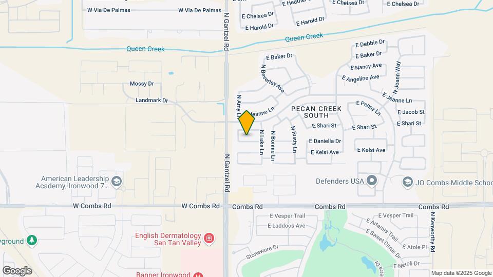 410 E Daniella Dr Map and Location Details