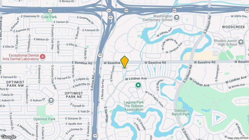 2034 S Playa Map and Location Details