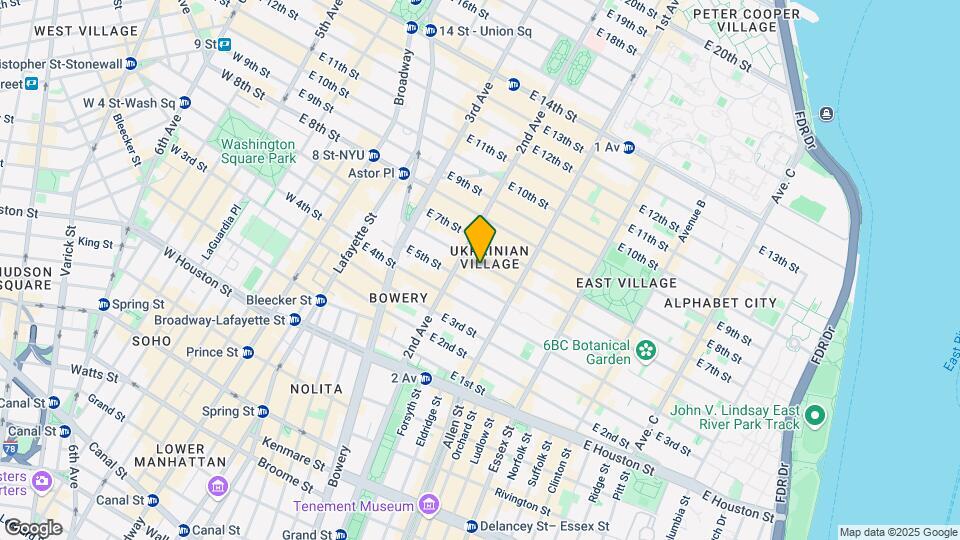 314 E 6th St Mapa y Detalles de la Ubicación