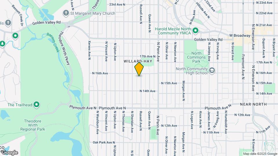 1517 Russell Ave N Map and Location Details
