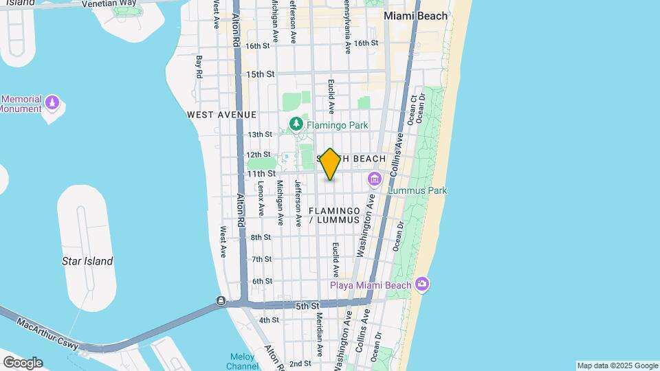 1020 Euclid Ave, Unit 5 Map and Location Details