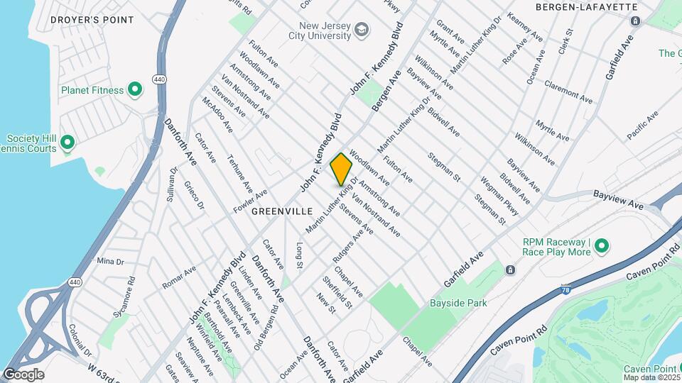 71 Martin Luther King Jr Dr, Unit #2 Map and Location Details